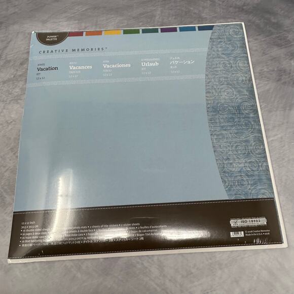 NEW Lot 6 Creative Memories 12x12 Paper Packs Short Cut Pack Scrapbooking - Picture 4 of 9